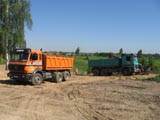 piasek, koparki w Lublinie